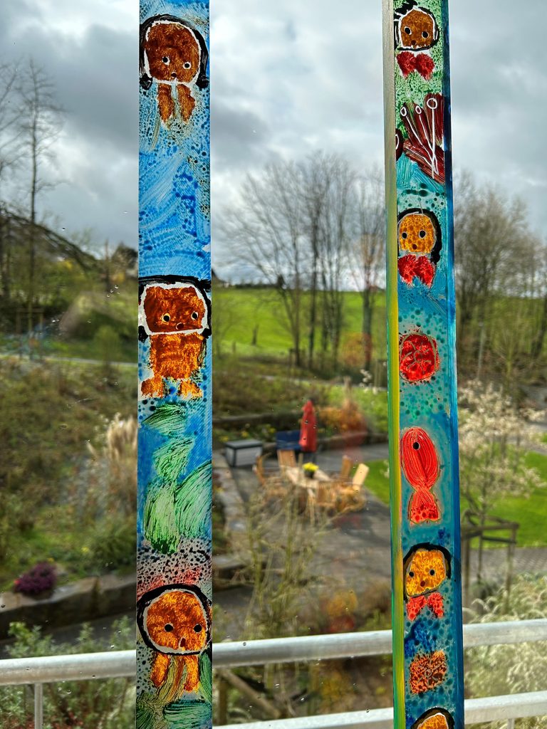 Der Eitorfer Künstler Giovanni Vetere im Elisabeth-Hospiz