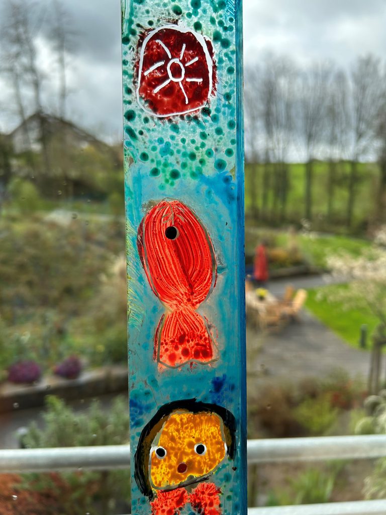 Der Eitorfer Künstler Giovanni Vetere im Elisabeth-Hospiz