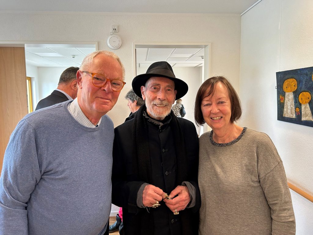 Der Eitorfer Künstler Giovanni Vetere im Elisabeth-Hospiz